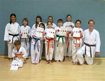Karate Sportabzeichen Budokan Kaufbeuren